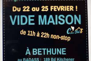 vide maison organisé par les fées - au BADASS