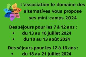 photo Séjour mini-camp pour les adolescents (12/16ans)