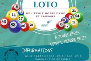 Super loto école Notre Dame Jonquières-Causans
