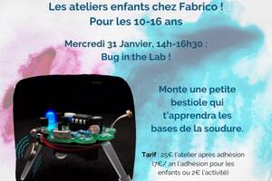 Les ateliers enfants chez Fabrico !