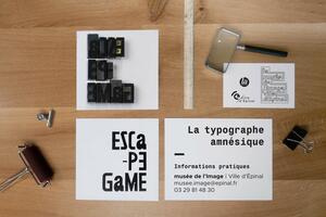 photo Escape Game de la typographe amnésique