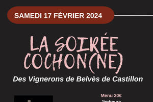 La soirée cochon(ne) des vignerons de Belves