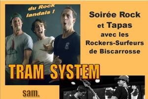 Concert rock avec TRAM SYSTEM