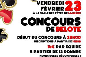 Concours de Belote du Chalosse FC Laurède