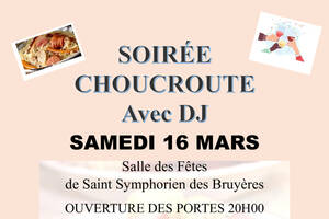 soirée  choucroute