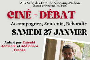 Projection d'un film et débat sur le sujet des addictions