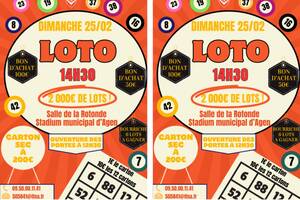 Loto du SUA FOOTBALL