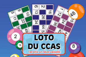 Grand LOTO du CCAS d'Aumetz dès 13H