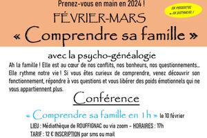 CONFERENCE & ATELIER LA PSYCHO-GENEALOGIE