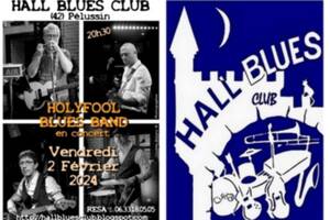 HOLYFOOL BLUES BAND en concert au Hall Blues Club