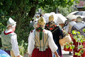 Le cortège du Feuillu de Pentecôte