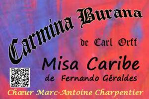 photo CARMINA BURANA de Carl Orff et Misa Caribe de Fernando Géraldes