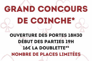 Concours de coinche de l'Avenir XV Rugby