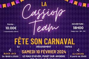 SOIRÉE CARNAVAL DE LA CASSIOP'TEAM