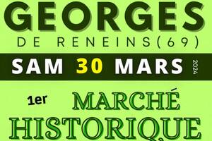 Marché historique de St Georges de Reneins