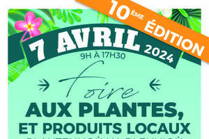 Foire aux plantes et produits locaux