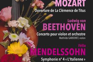 Concert Mozart Beethoven Mendelssohn