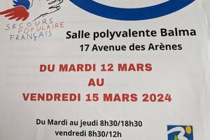 BRADERIE SECOURS POPULAIRE DE BALMA