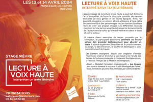 Stage de lecture à voix haute