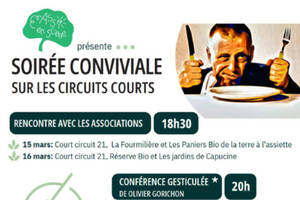 soirée conviviale sur les circuits courts