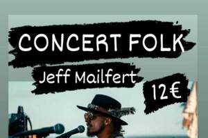 Jeff Mailfert en concert FOLK à Puygouzon (81)