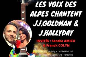 photo Les Voix des Alpes chantent JJ.Goldman et J.Hallyday