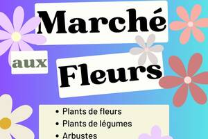 photo Marché aux fleurs