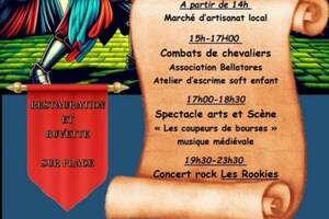 Spectacle Art et Scènes, marché artisanal et concert