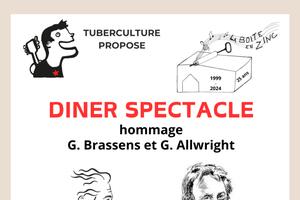 DINER SPECTACLE - HOMMAGE G. BRASSENS