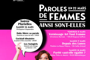 FÉMININ PLURIELLE – PAROLES DES FEMMES 14e ÉDITION Ainsi sont-Elles !