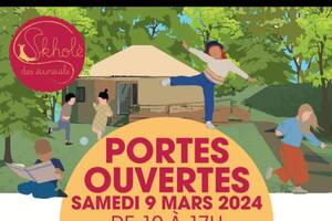 Portes ouvertes de l'école de la forêt école alternative savoie