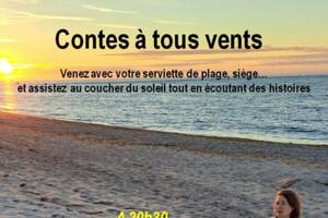 photo Veillée conte sur la plage de Vicq-sur-Mer