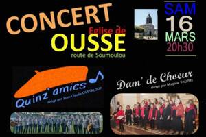 Les Dam'de choeur invitent les Quinz'amics