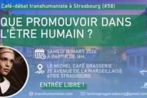 Café-débat AFT67 Strasbourg : Que promouvoir dans l’être humain ?