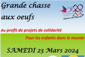 Chasse aux oeufs solidaire