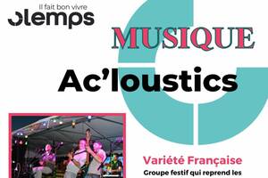 concert musique : Ac'loustics