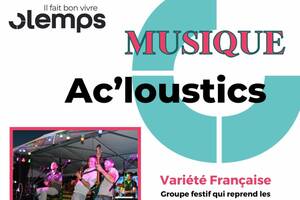 photo concert musique : Ac'loustics