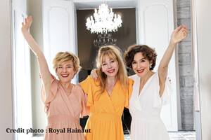 photo JULIE DEPARDIEU - JULIETTE HUREL - HELENE COUVERT