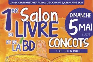 1er salon du livre et de la BD Concots