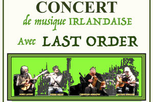 Concert de musique Irlandaise avec le groupe: