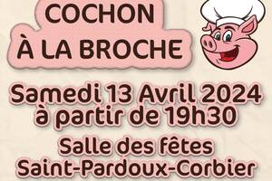 Cochon à la broche