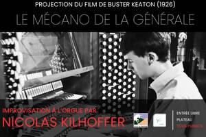 Ciné-concert par Nicolas KILHOFFER à Saverne - Le Mécano de la Générale