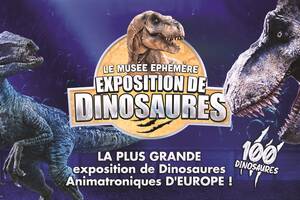 Dinosaures: Strasbourg accueille le Musée Éphémère®