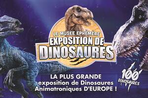 Dinosaures: Nîmes accueille le Musée Éphémère®