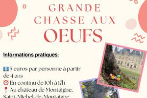 Grande chasse aux oeufs de Pâques