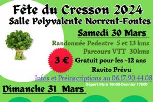 Marche Et VTT, Fête du Cresson