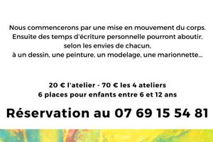 photo Vacances d'avril : ateliers 