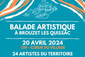 photo 3ème Balade Artistique à Brouzet-lès-Quissac le samedi 20 avril 2024