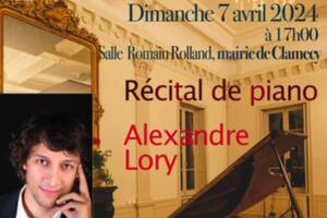Récital de piano Alexandre LORY
