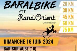 BARALBIKE 2024 (Rando VTT/VTTAE + Gravel + Trail/Marche)